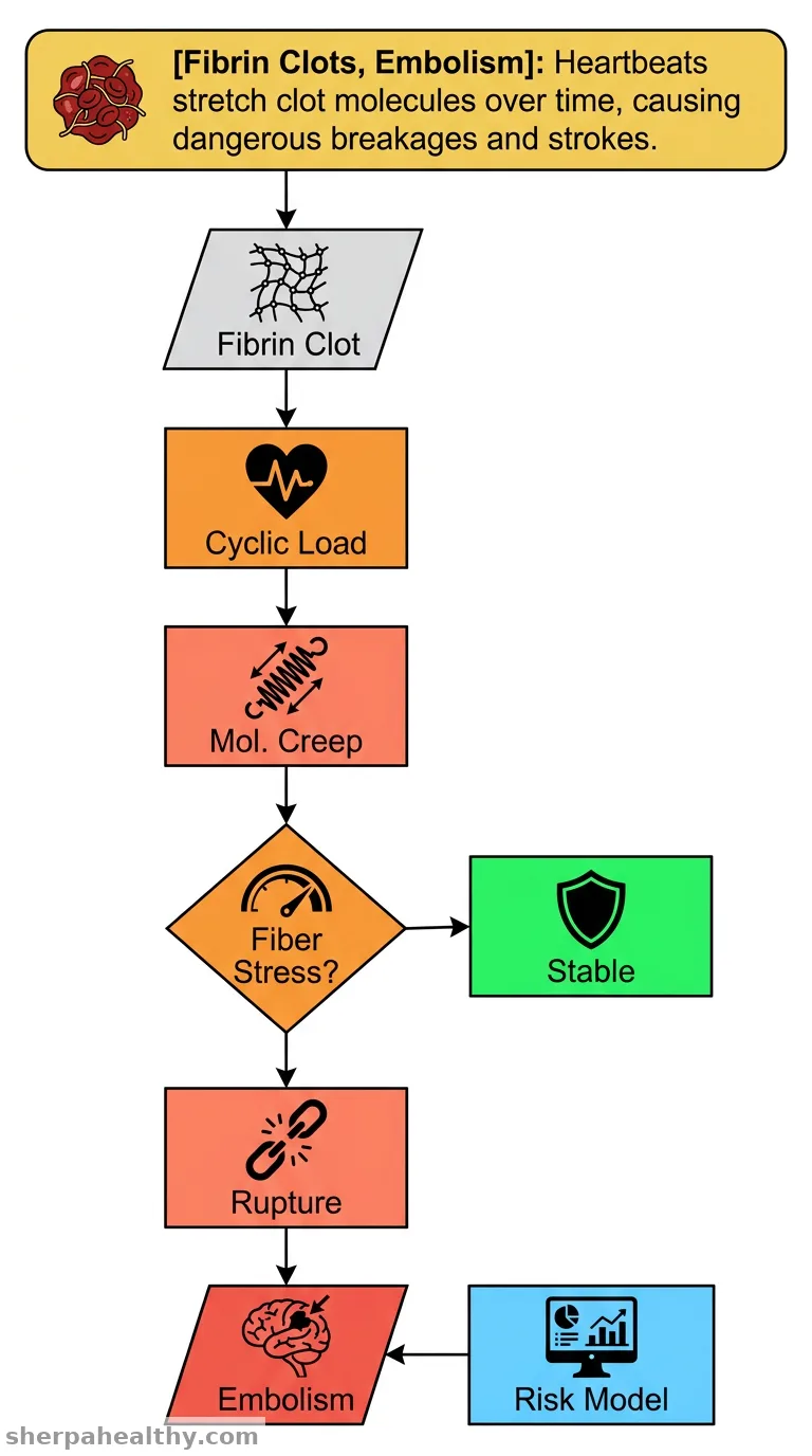 Molecular Creep Induced Fatigue Rupture of Fibrin Clots.