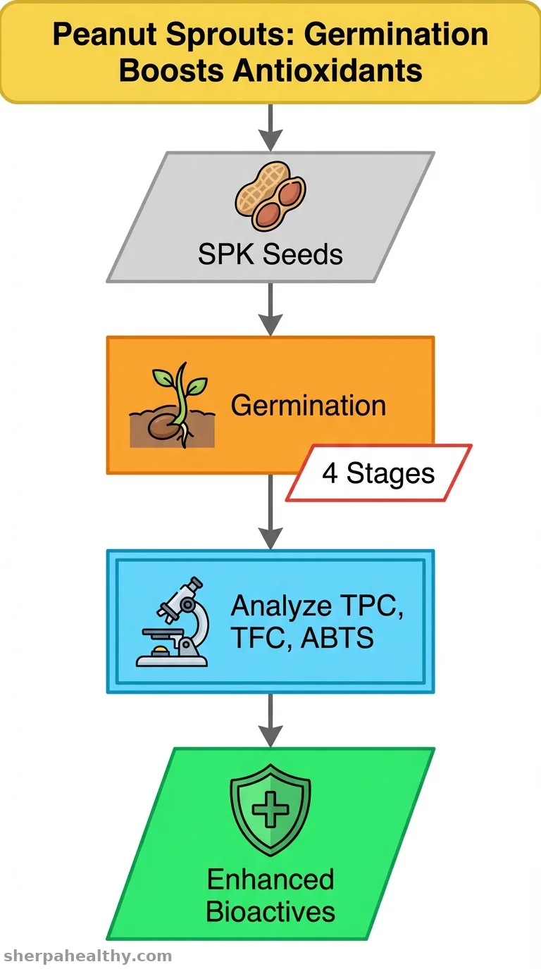 Enhanced Bioactive Compounds and Antioxidant Activity in Germinated Seeds of the New Peanut Variety.