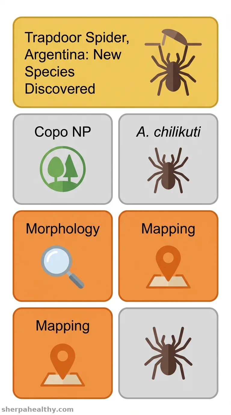 A new trapdoor spider of the genus Actinopus (Araneae, Mygalomorphae, Actinopodidae) from Argentina.