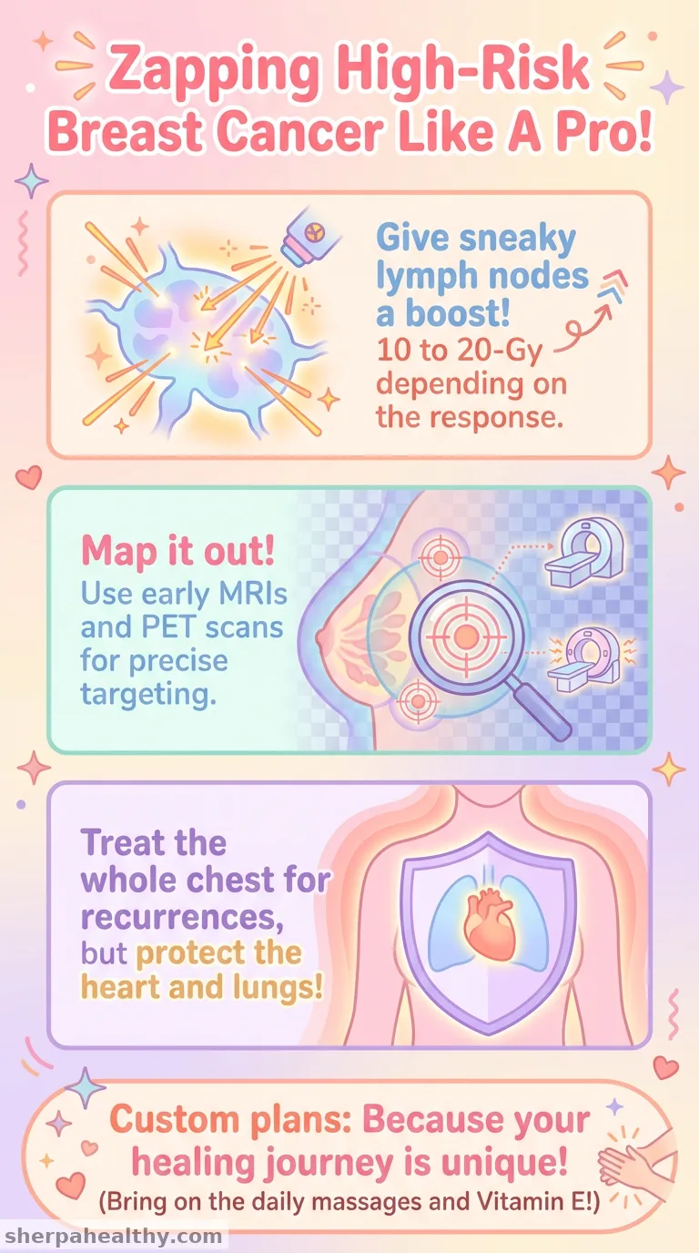 Maximizing Control Via Radiation in High-Risk and Recurrent Breast Cancer