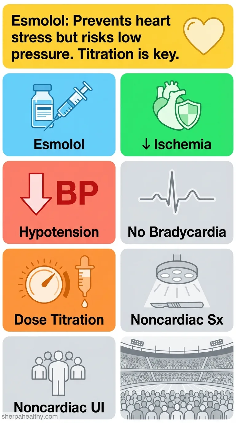 The safety of perioperative esmolol: a systematic review and meta-analysis of randomized controlled trials.
