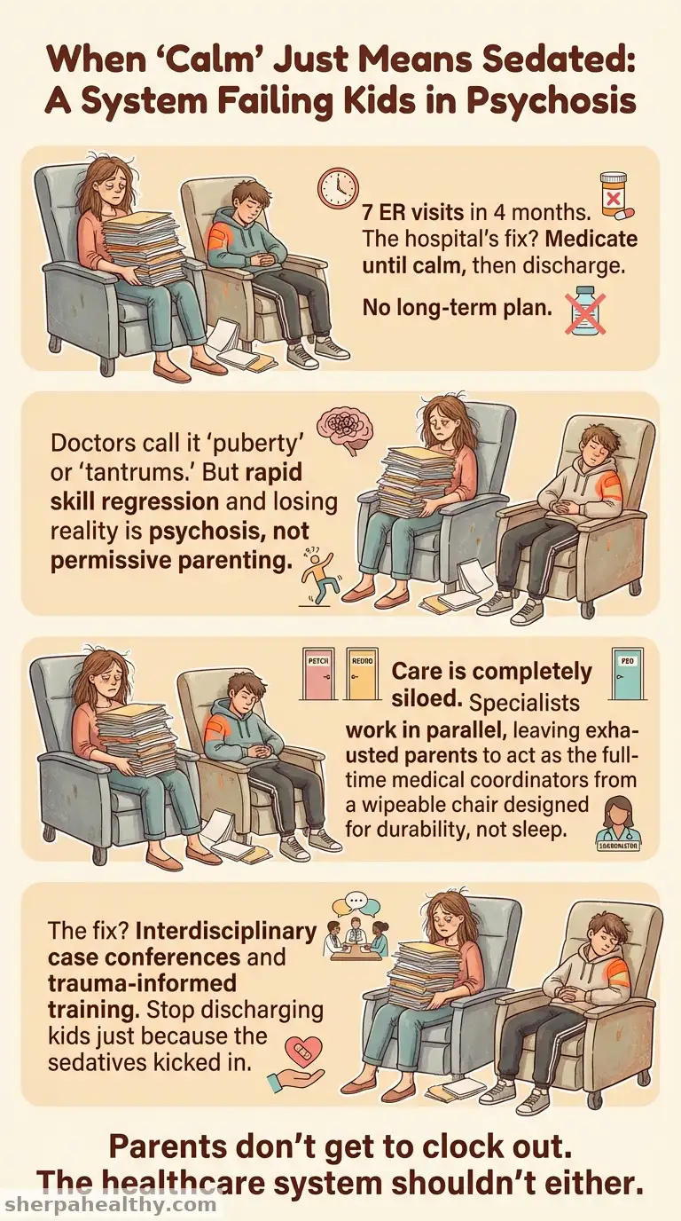 When my child is in psychosis, the pediatric health care system can’t help us
