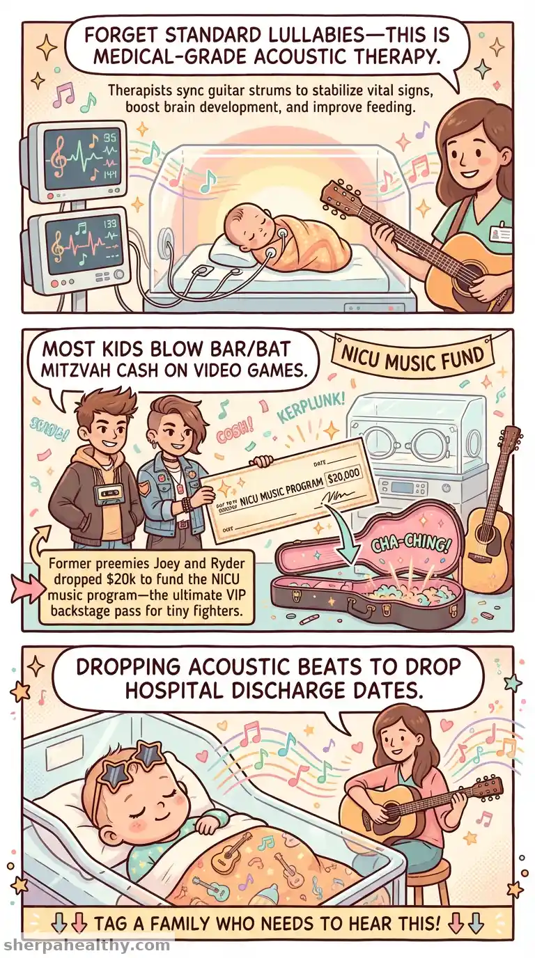 Music Therapy Helps Preemies Heal Faster