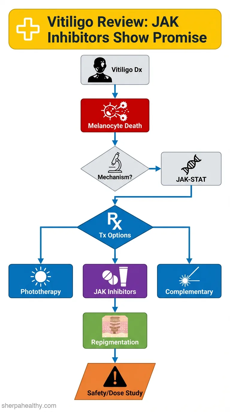 Vitiligo: A Review of Pathogenesis and Treatments, Including New Therapies on the Horizon.