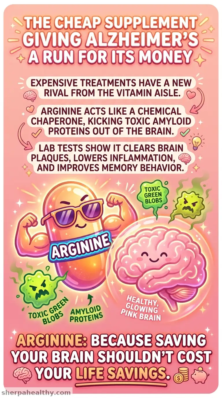 This simple amino acid supplement greatly reduces Alzheimer’s damage