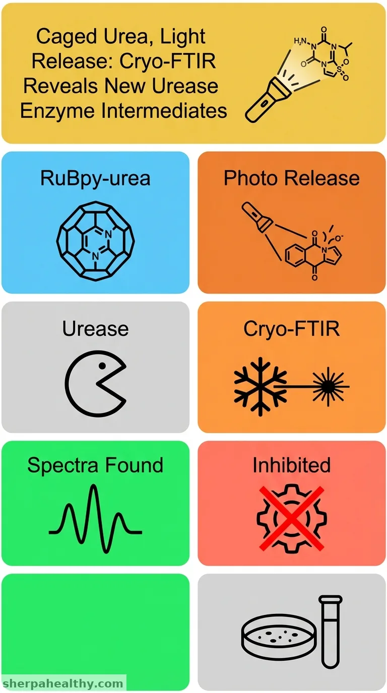 Photocontrolled Release of Urea Enables the Detection of Urea-Urease Intermediates by Cryo-FTIR.