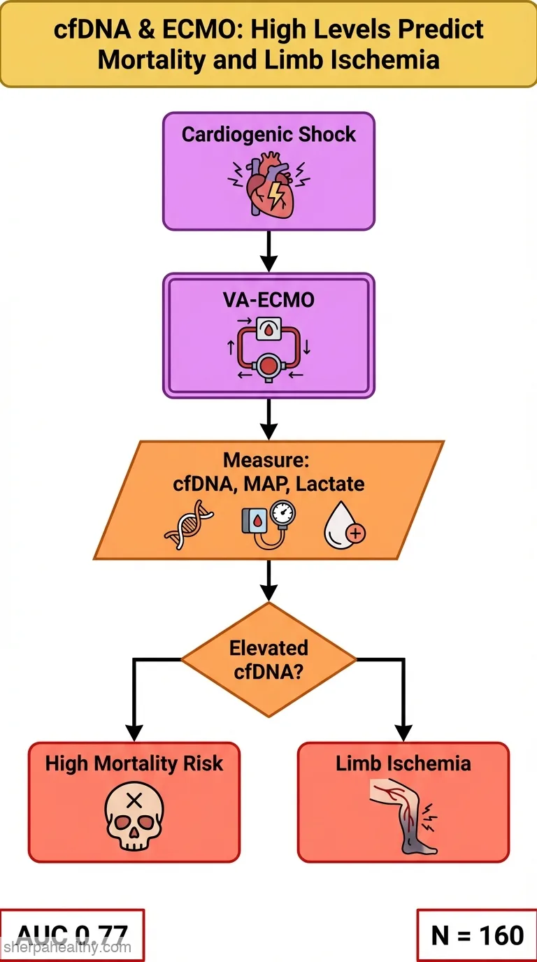 CELL FREE DNA-BASED PREDICTION OF PROGNOSIS FOR PATIENTS ON VENO-ARTERIAL EXTRACORPOREAL MEMBRANE OXYGENATION.