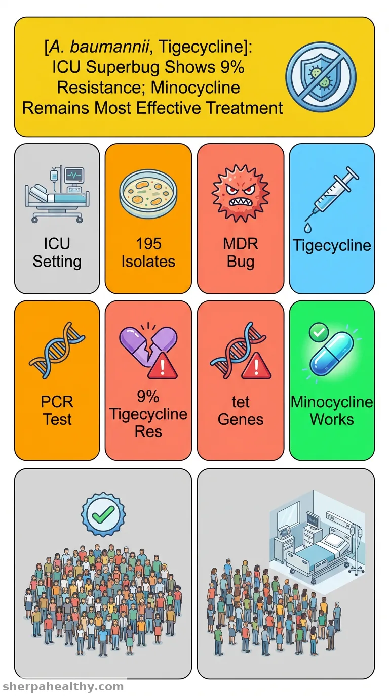 Detection of the Tigecycline Resistance-Mediating tet(Y) Gene in Acinetobacter baumannii Isolates from Intensive Care Unit Patients in Pakistan.