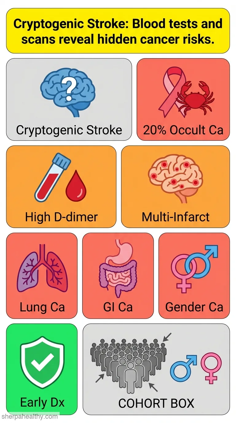 Screening tools for malignancy in patients with cryptogenic stroke: Systematic review.