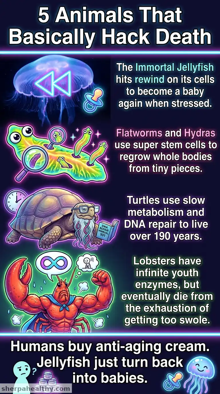 5 Animals That Are Almost Immortal