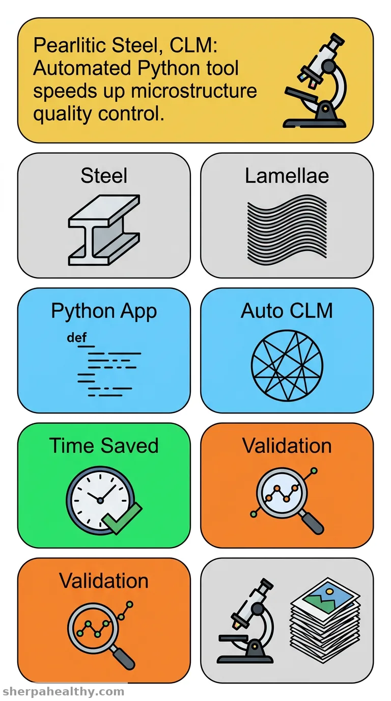 CLM App: Interlamellar Distance of Pearlite via CLM Revisited and Automated.
