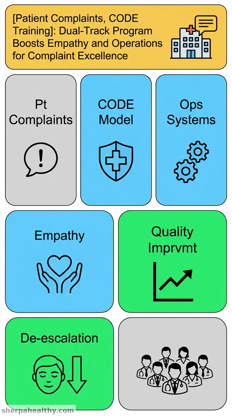 Successful Handling of Patient Complaints Requires Effective Training of Specialists: A Description of the CODE Training Model for Patient Complaint Excellence.