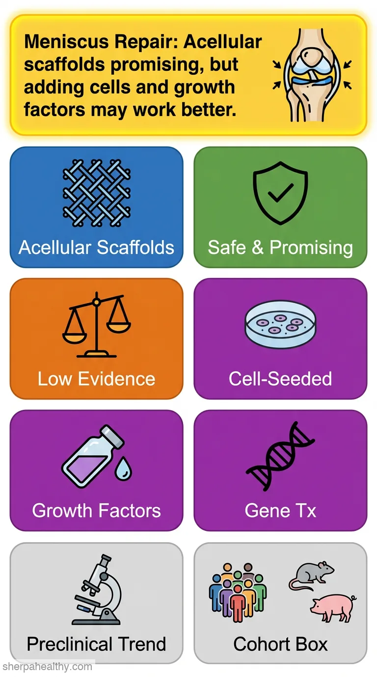 Tissue engineering and regenerative medicine strategies in meniscus lesions.
