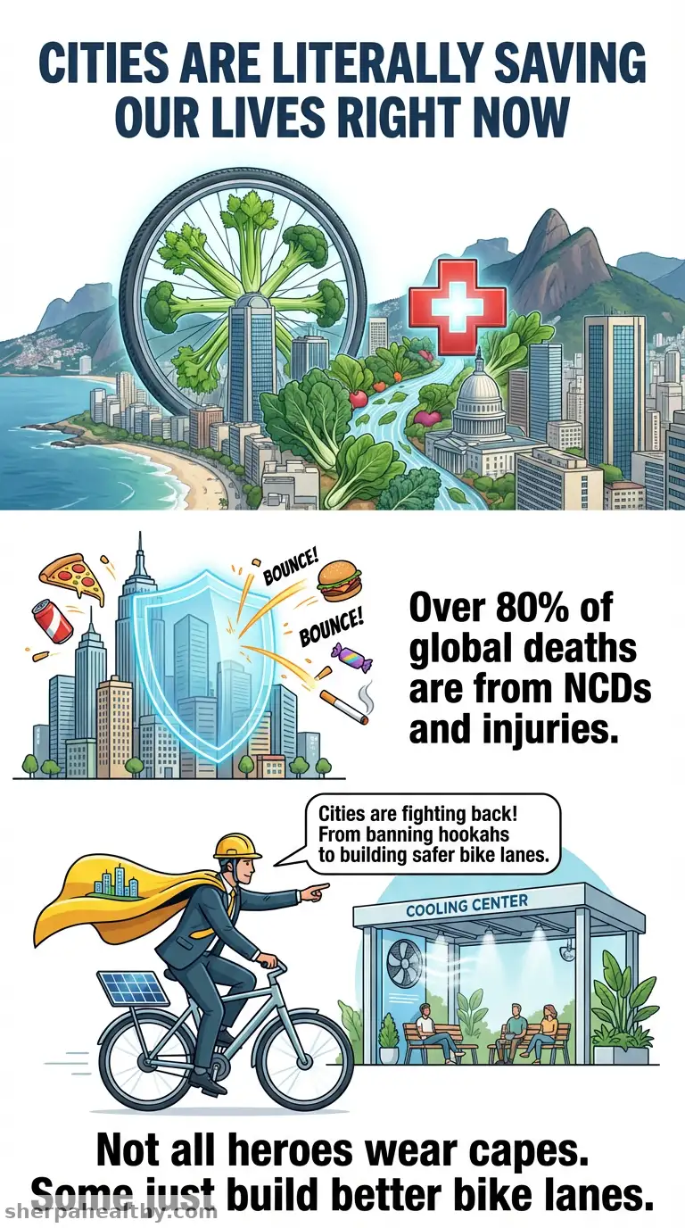 Urban health leaders renew commitment to accelerate life-saving action in cities