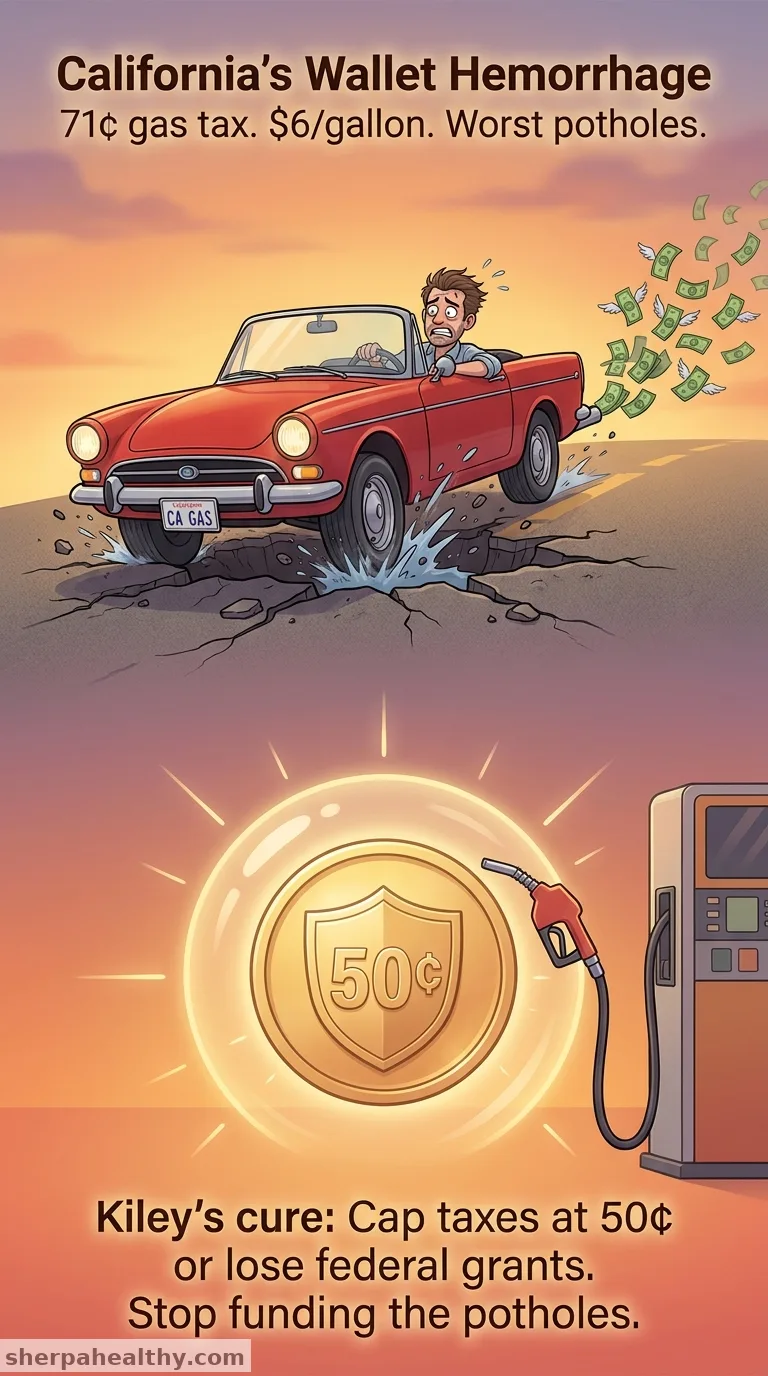 How Congress can cap California’s gas tax — and save you thousands