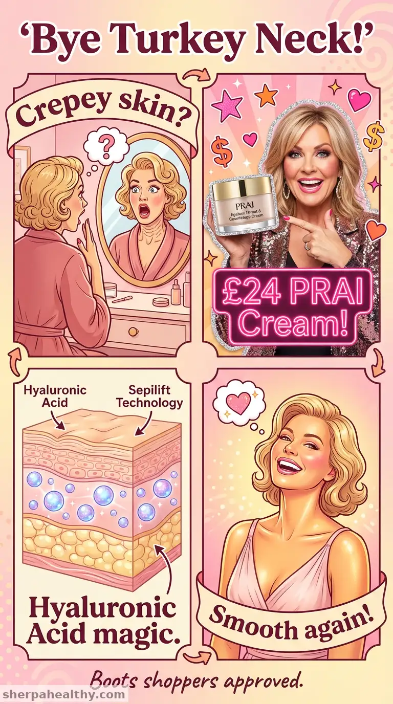 Over 1,000 shoppers and Nadine Baggott's fans rave about a £24 cream that softens neck wrinkles