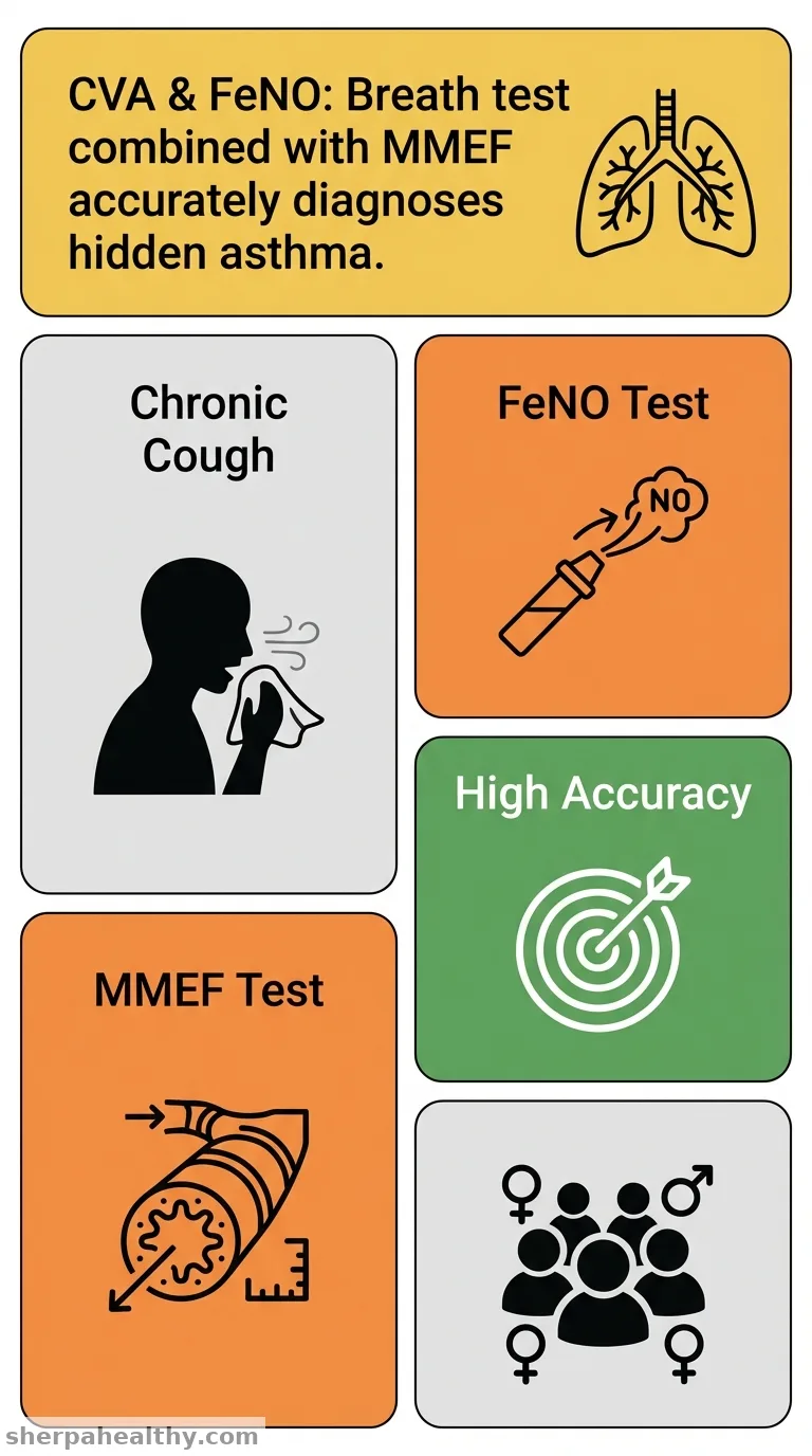 The diagnostic value of combined pulmonary function test and exhaled nitric oxide monitoring in cough variant asthma with or without gastroesophageal reflux disease: a retrospective study.