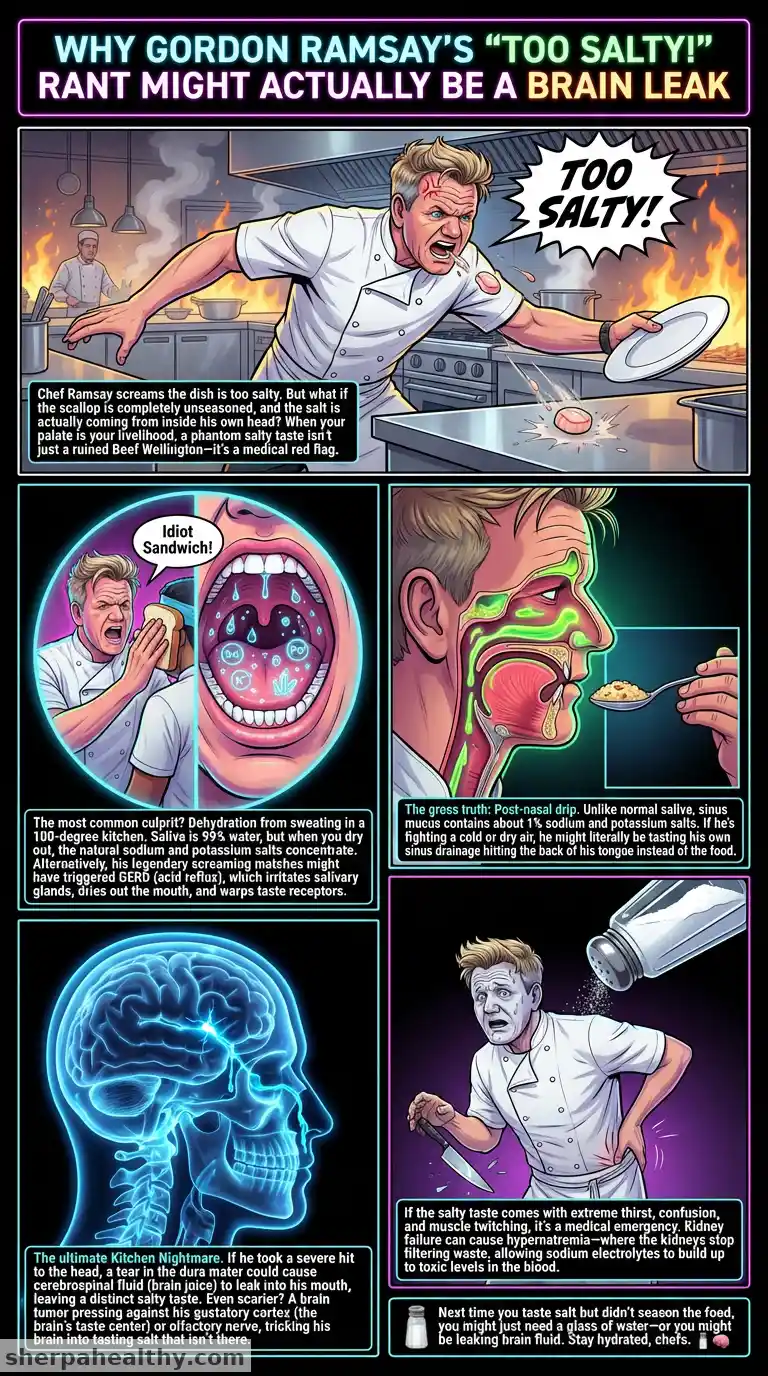 10 Possible Causes of a Salty Taste in the Mouth