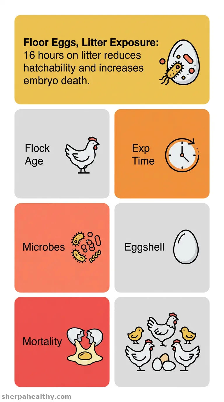 Effects of litter exposure and flock age of broiler breeders on hatchability and the microbial composition of eggshells, egg membranes, and egg contents.