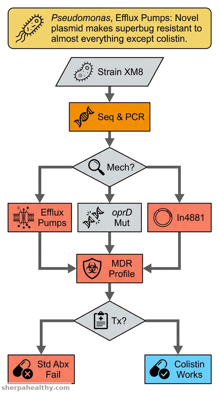 Gene expressions of clinical Pseudomonas aeruginosa harboring RND efflux pumps on chromosome and involving a novel integron on a plasmid.