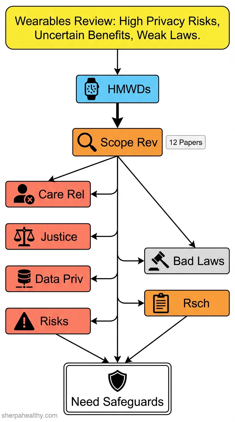 Ethical and legal implications of health monitoring wearable devices: A scoping review.