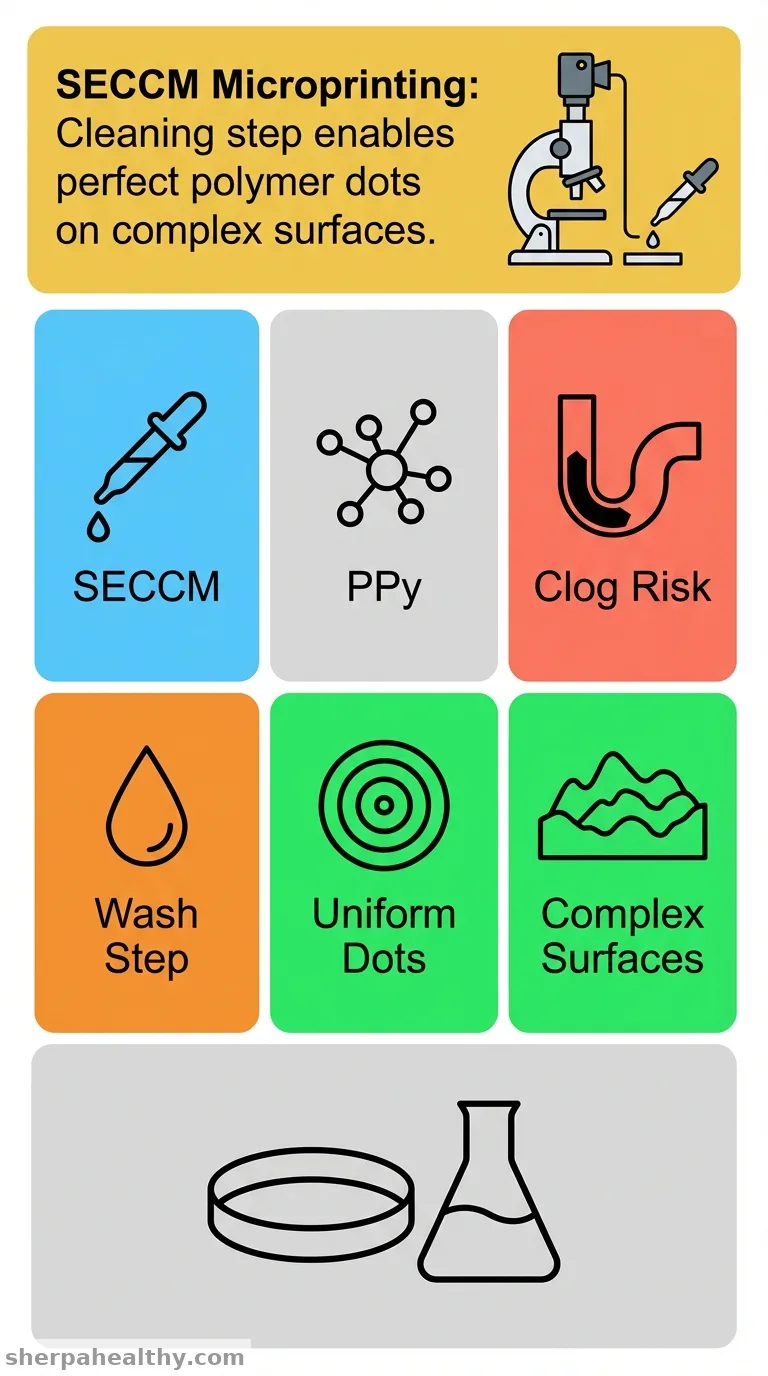 Optimizing Electrochemical Microprinting of Conducting Polymers: Scanning Electrochemical Cell Microscopy (SECCM) Coupled with Conveyor-Belt Surface Analysis.