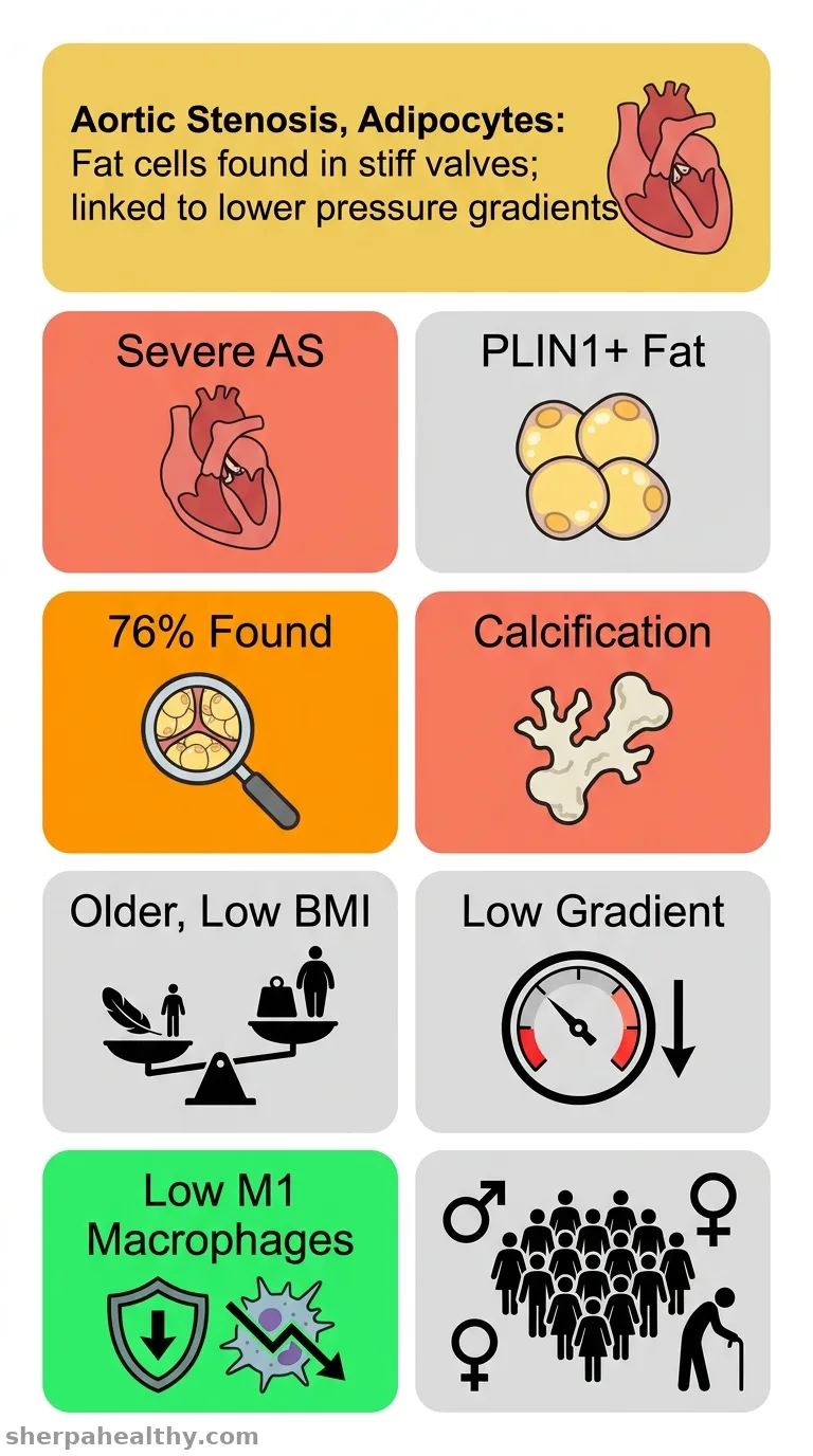 Adipocytes in Aortic Stenosis: Association With Clinical and Morphological Indices.
