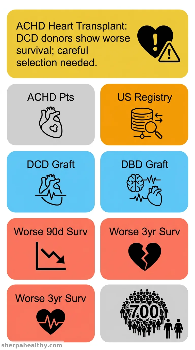 Adults with congenital heart disease experience worse short- and mid-term graft survival following heart transplantation from DCD donors: The early US experience.