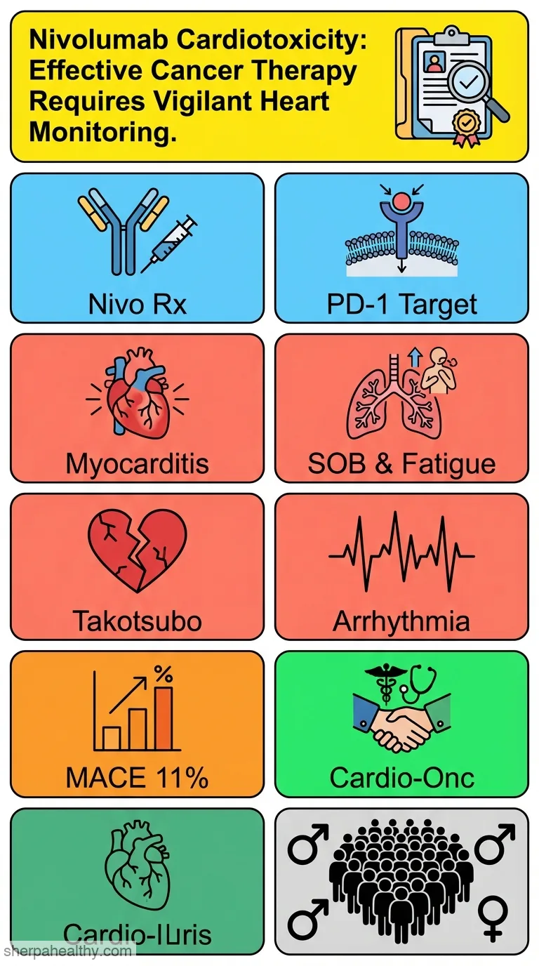 Cardiovascular Risk Profile of Nivolumab Anti-cancer Therapy: A Review of Current Literature.