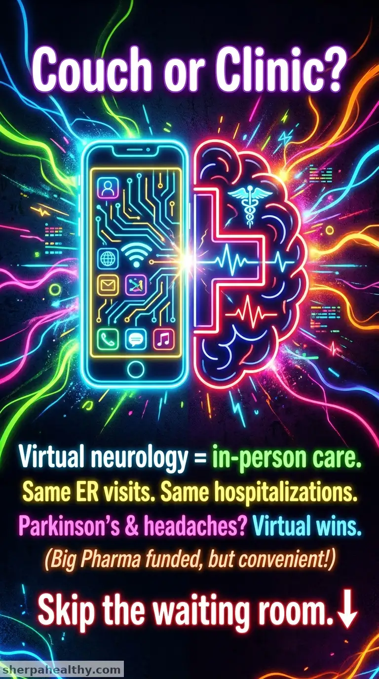 Downstream Utilization Similar for In-Person, Virtual Neurology Visits