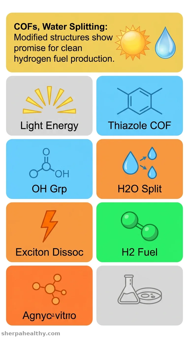 Functionalization of Covalent Organic Frameworks with Thiazole Rings and Hydroxyl Groups for Improved Photocatalytic Water Splitting Performance.