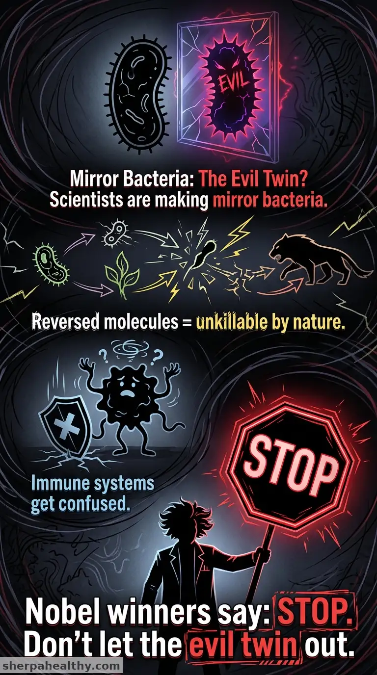 Scientists Warn Of the Dangers Of Mirror Bacteria Research
