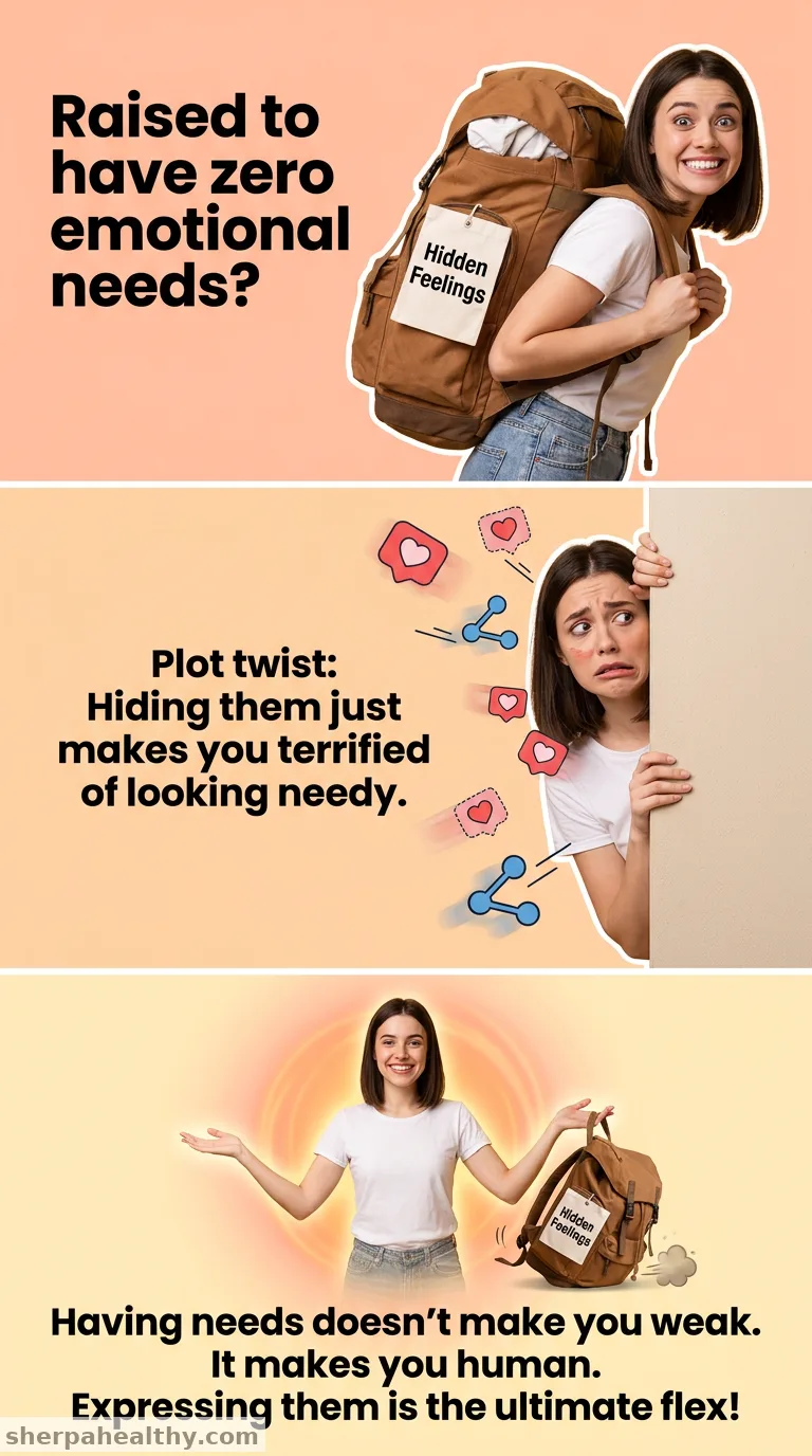 Raised to Have No Emotional Needs?