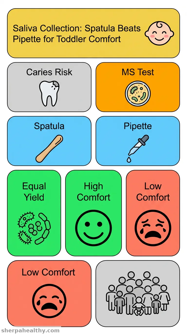 Evaluation of wooden spatula and plastic pipette methods for caries risk assessment in infants and toddlers.