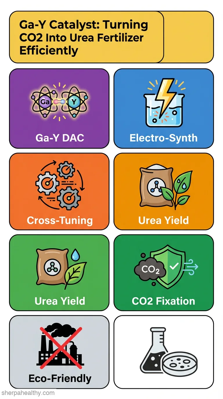 Electrosynthesis of Urea on High-Density Ga─Y Dual-Atom Catalyst via Cross-Tuning.