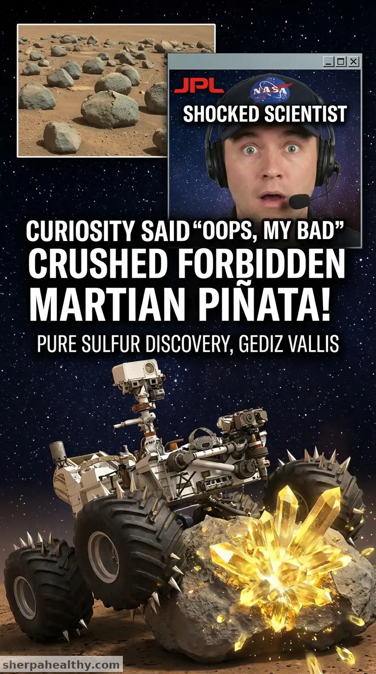Curiosity Cracked Open a Rock on Mars And Revealed a Huge Surprise