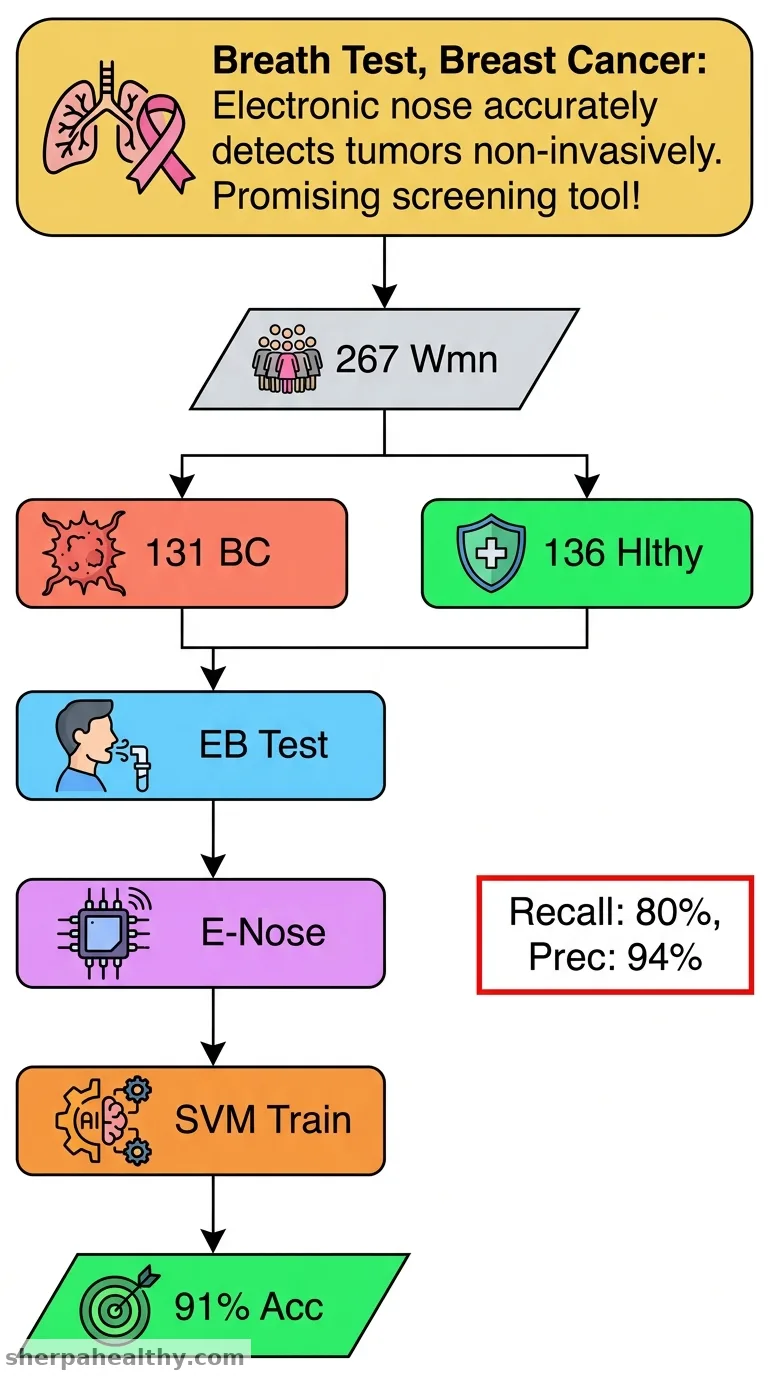 Chemical Nose-Based Non-Invasive Detection of Breast Cancer Using Exhaled Breath.
