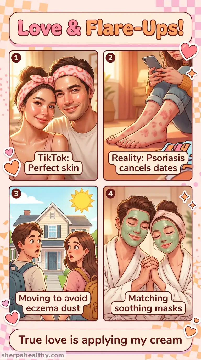 Real Couples Share How Chronic Skin Conditions Impact Their Relationships