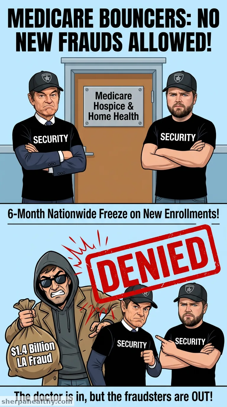 CMS Announces Aggressive Nationwide Crackdown on Fraud with Six-Month Hospice and Home Health Agency Enrollment Moratoria