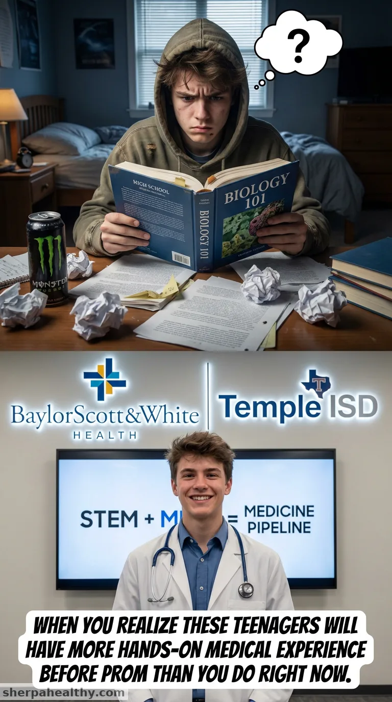 BCM collaborates with Baylor Scott & White Health and Temple ISD to create STEM+M program