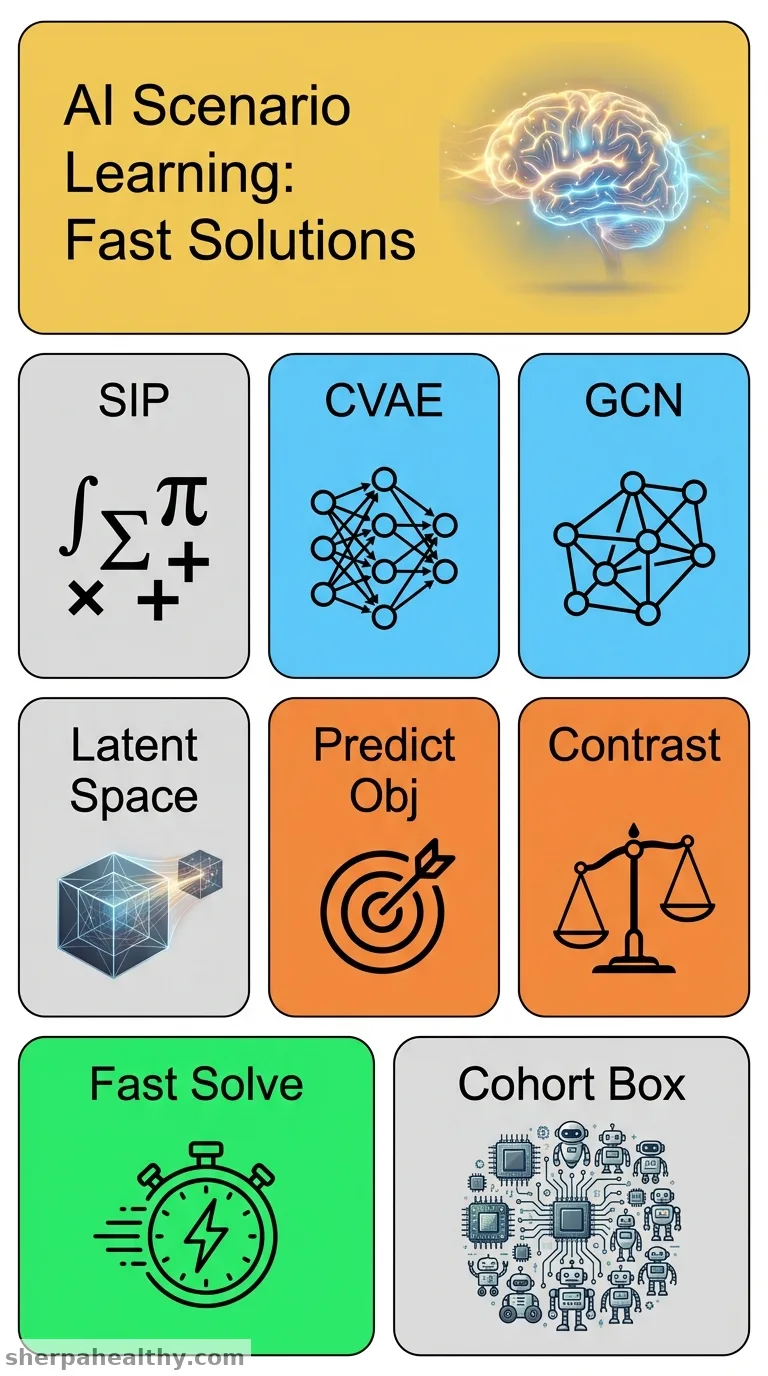 Solving two-stage stochastic integer programs via representation learning.