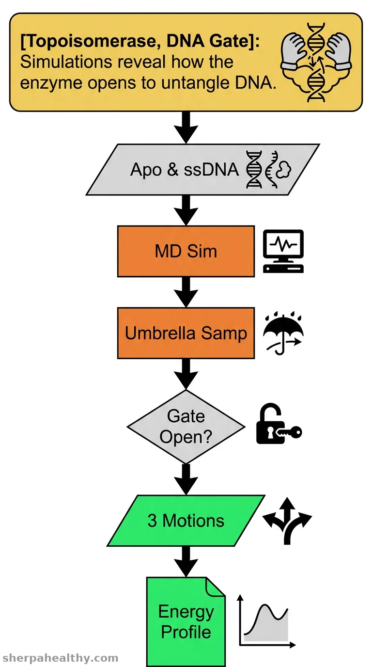 Molecular dynamics simulations reveal DNA gate opening mechanisms for M. smegmatis topoisomerase 1A.