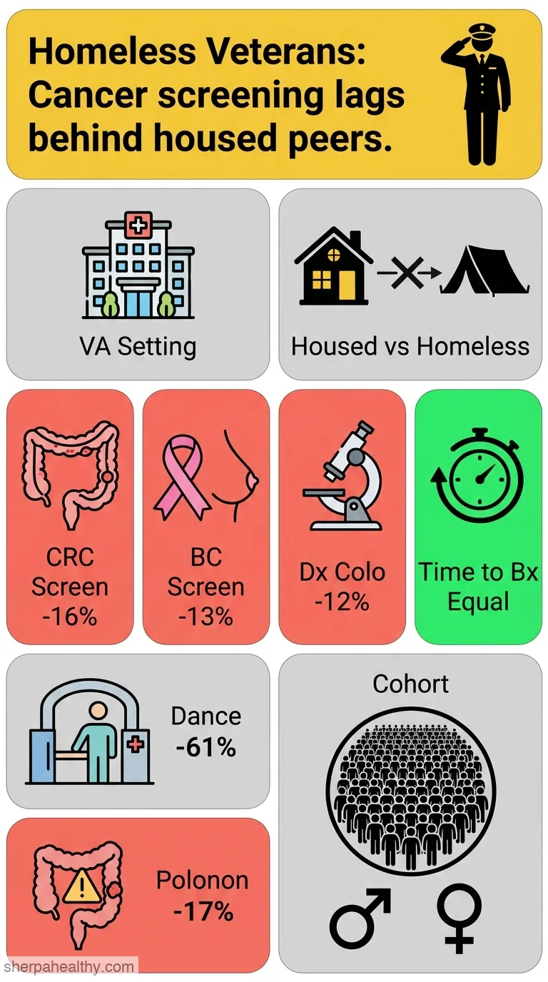 Housing Status and Cancer Screening in US Veterans.