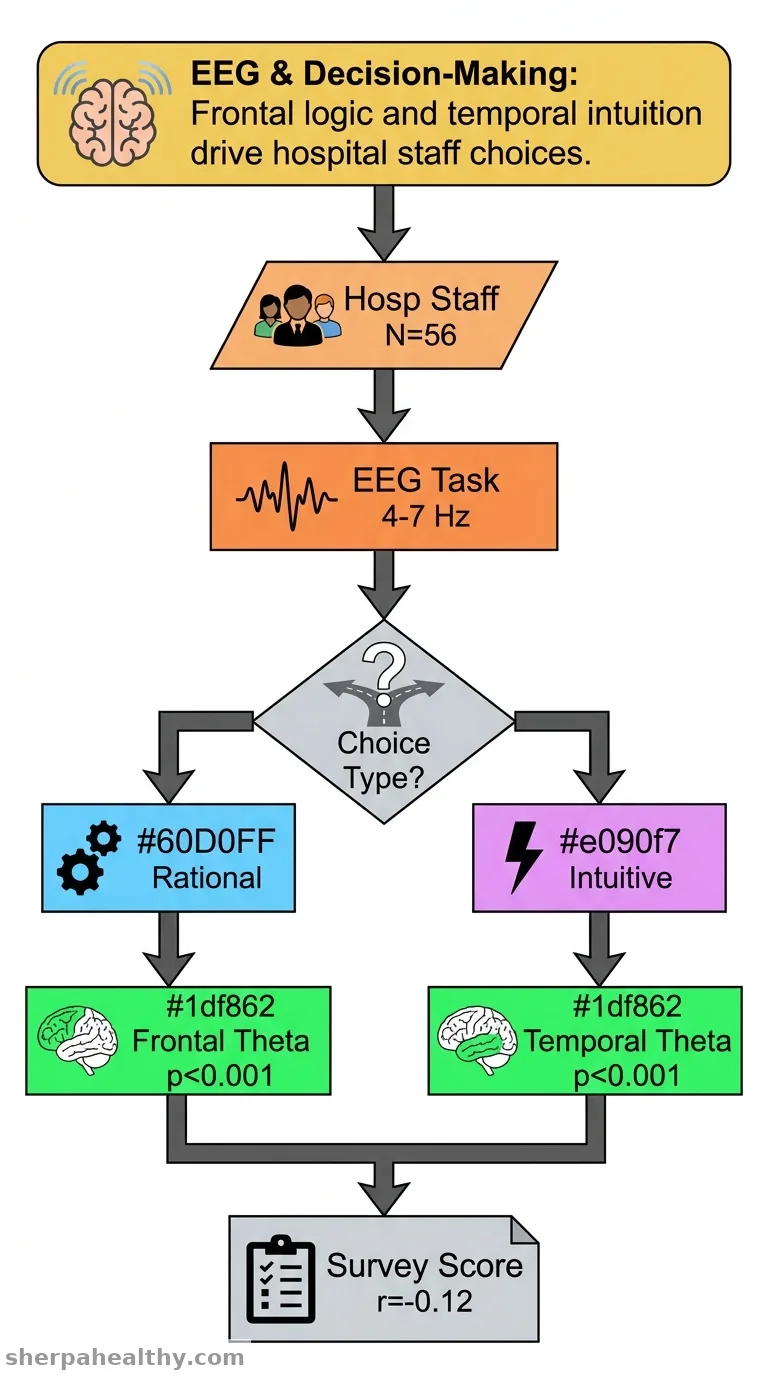 The human brain in decision-making processes in hospital administrative and financial units: Neural mechanisms, theta activity, and awareness.