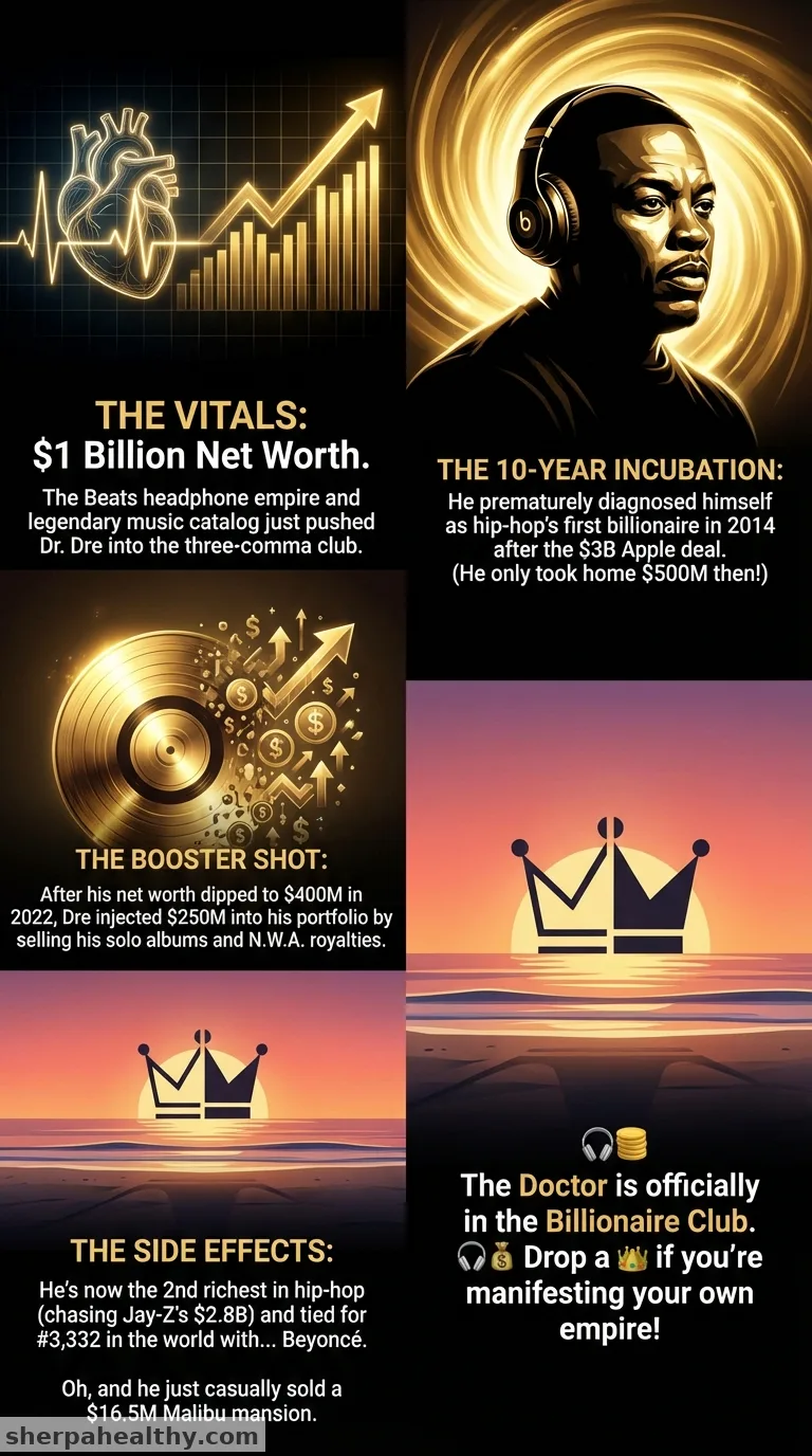 Dr. Dre Finally Reaches Billionaire Status - Report
