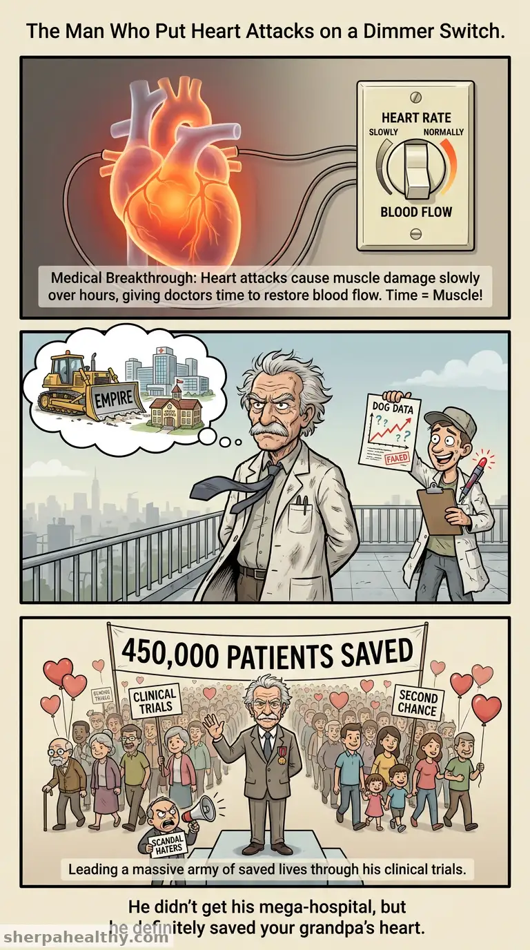 Eugene Braunwald, 'father of modern cardiology,' told me he had two dreams. One came true