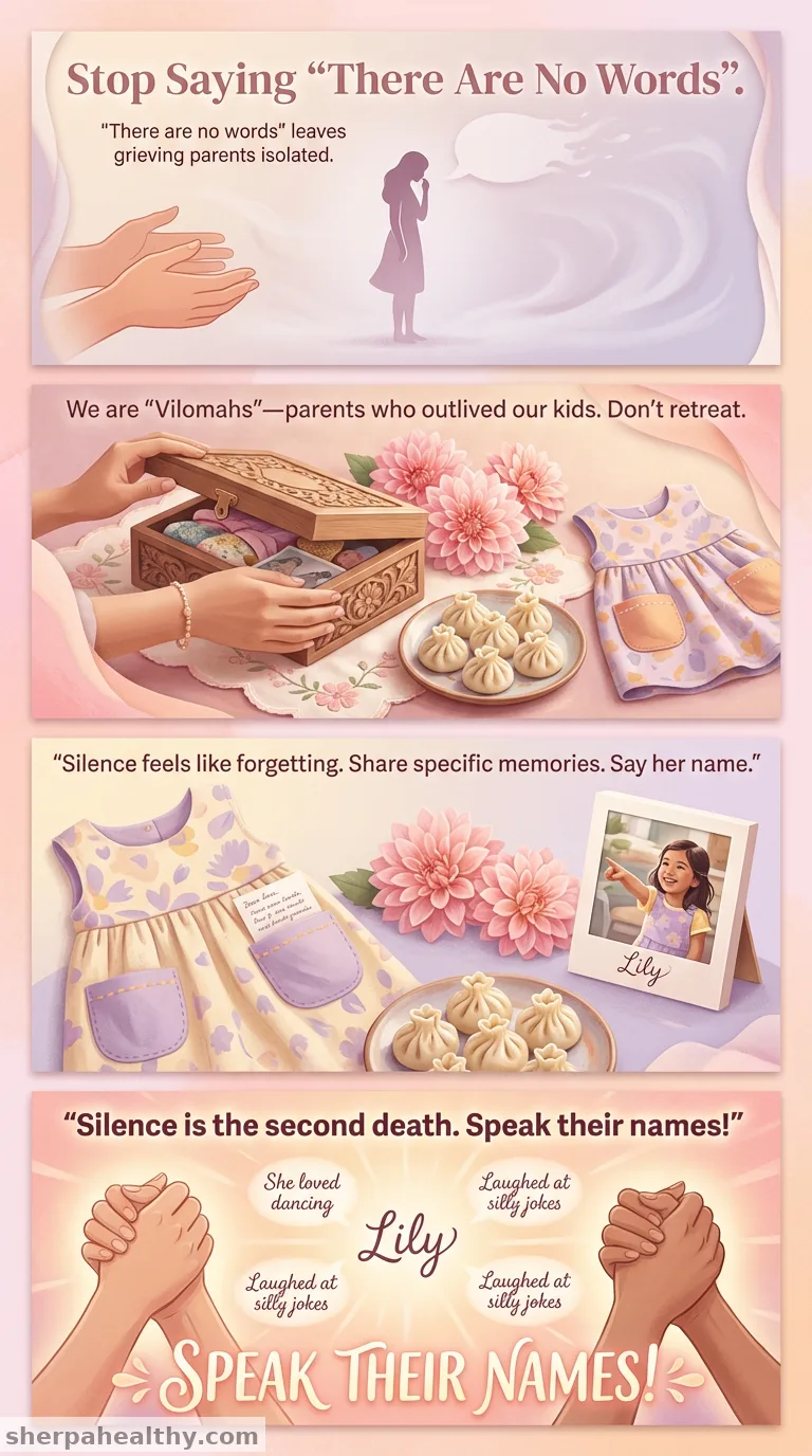 I Lost My Daughter To Cancer. These 4 Well-Meaning Words Left Me Feeling More Alone In My Grief.