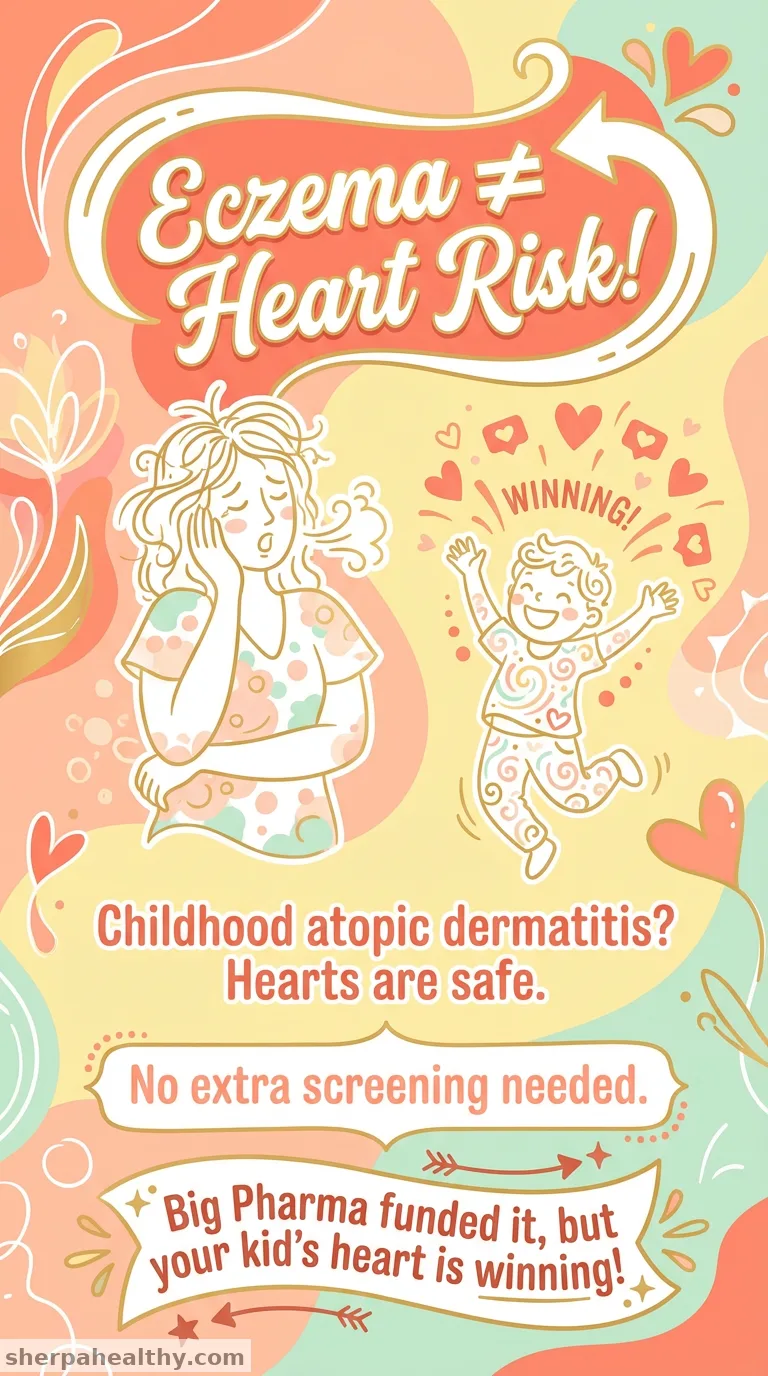 No Link Found Between Childhood Atopic Dermatitis and Markers of Cardiovascular Risk