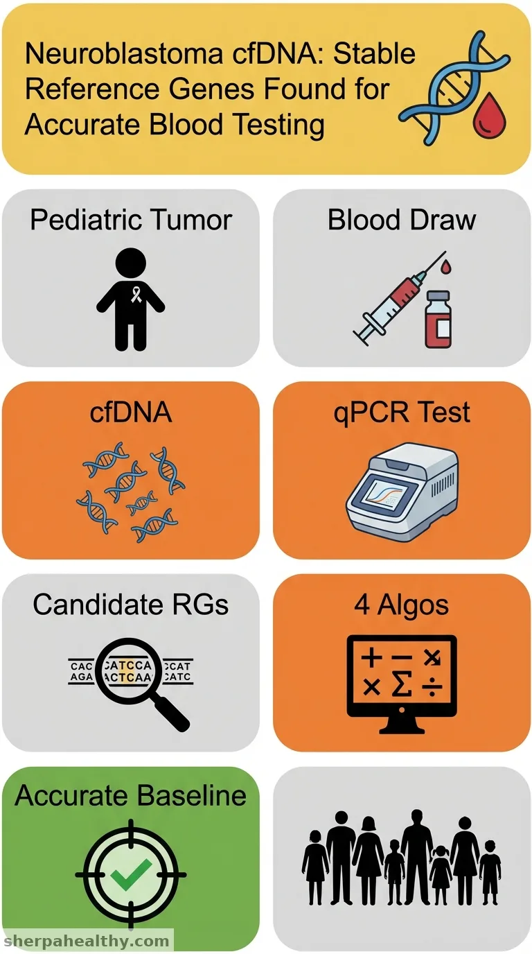 Selection of stable reference genes for qPCR-based analysis of circulating cell-free DNA levels in peripheral blood of neuroblastoma patients.
