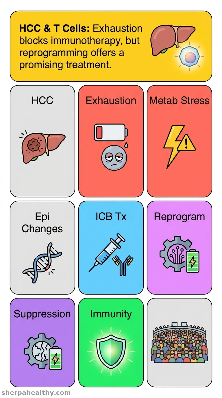 T Cell Exhaustion in Hepatocellular Carcinoma: A Substantial Barrier in Immunotherapy.